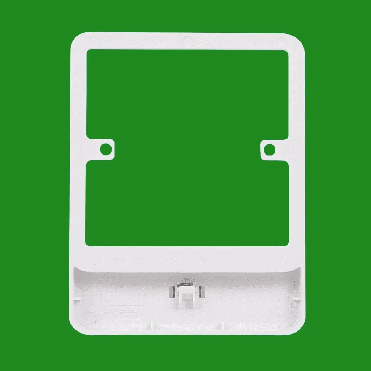 Schneider Lisse White 1 Gang Surround Switch Plate with Hook Lisse GGBLH1GS - image 6 | Free standard UK delivery included | Discount Quality Products