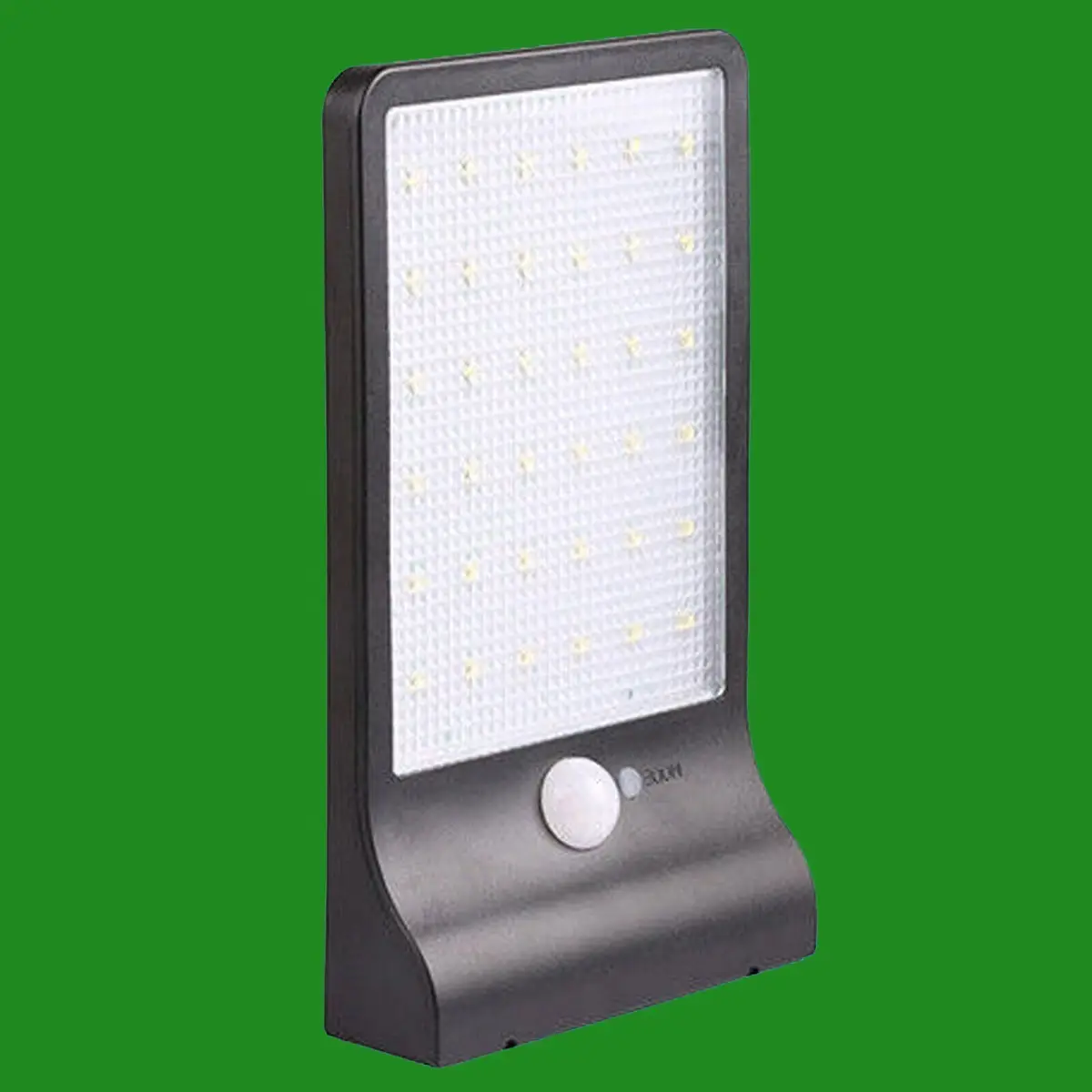 4x 36 LED 2.5W Black Solar Power PIR Motion Sensor IP44 Garden, Security Light - image 3 | Free standard UK delivery included | Discount Quality Products
