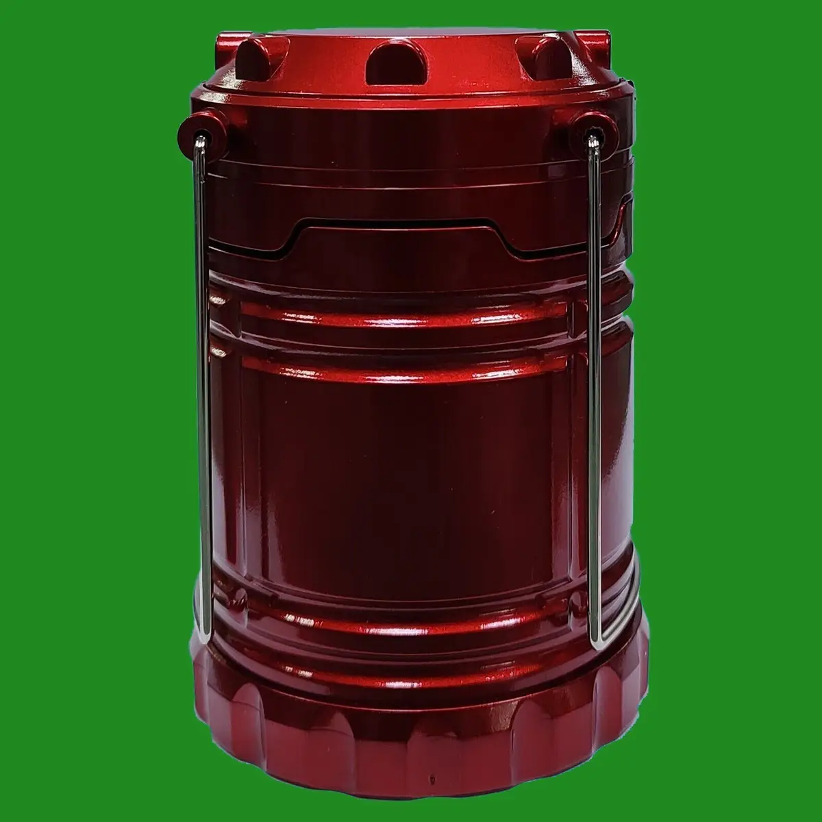 LED Multipurpose Camping Lantern, Outdoor Lamp, Red, Blue, Battery Powered