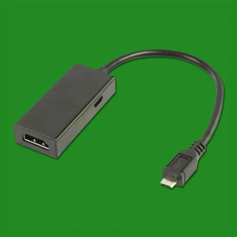 MHL 5 Pin MicroUSB to HDMI Adapter Maplin Android Smartphone Tablet TV out - image 2 | Free standard UK delivery included | Discount Quality Products