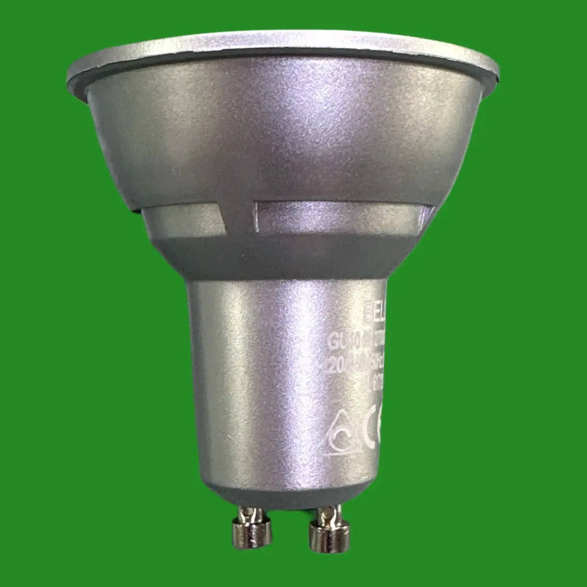 2x 6W (=75W) Bell Dimmable LED GU10 Reflector Spot Light Bulb 2700K Halo Elite - image 2 | Free standard UK delivery included | Discount Quality Products