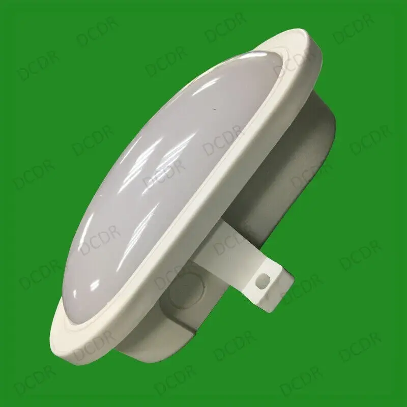White 5W 6400K Daylight Oval LED Surface Mountable Bulkhead Light IP54 Wall Lamp - image 2 | Free standard UK delivery included | Discount Quality Products