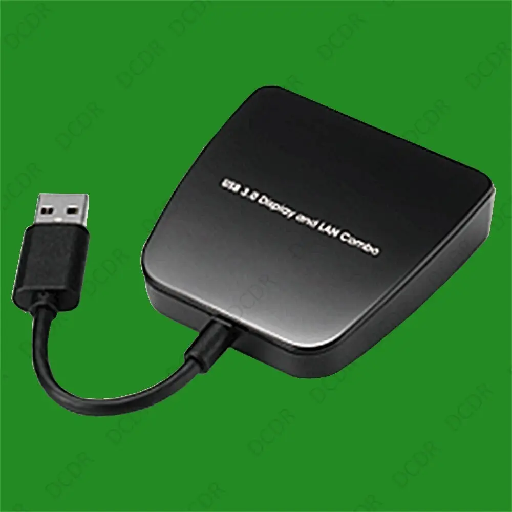 USB 3.0 to VGA & LAN Adaptor, Extend Mirror or Duplicate Display, Transfer Data - image 2 | Free standard UK delivery included | Discount Quality Products