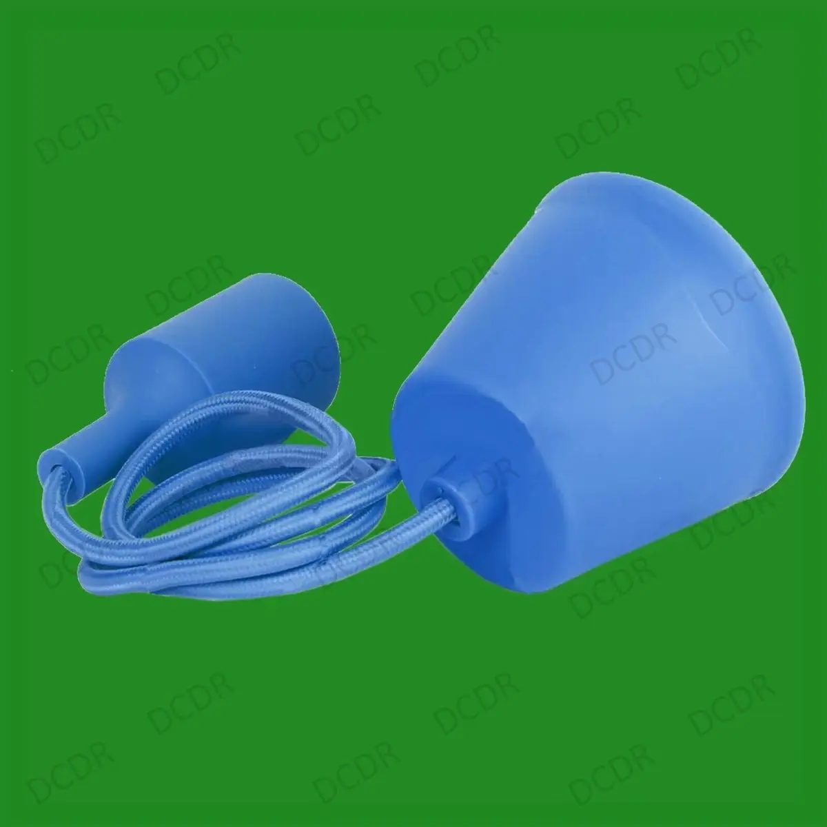 4x Blue Silicone Coated ES E27 Rose Pendant Ceiling Light Bulb Holder Fitting - image 5 | Free standard UK delivery included | Discount Quality Products