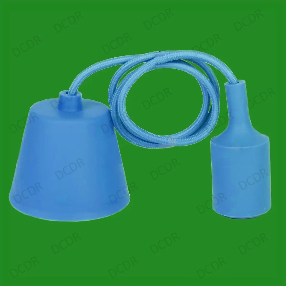 4x Blue Silicone Coated ES E27 Rose Pendant Ceiling Light Bulb Holder Fitting - image 6 | Free standard UK delivery included | Discount Quality Products