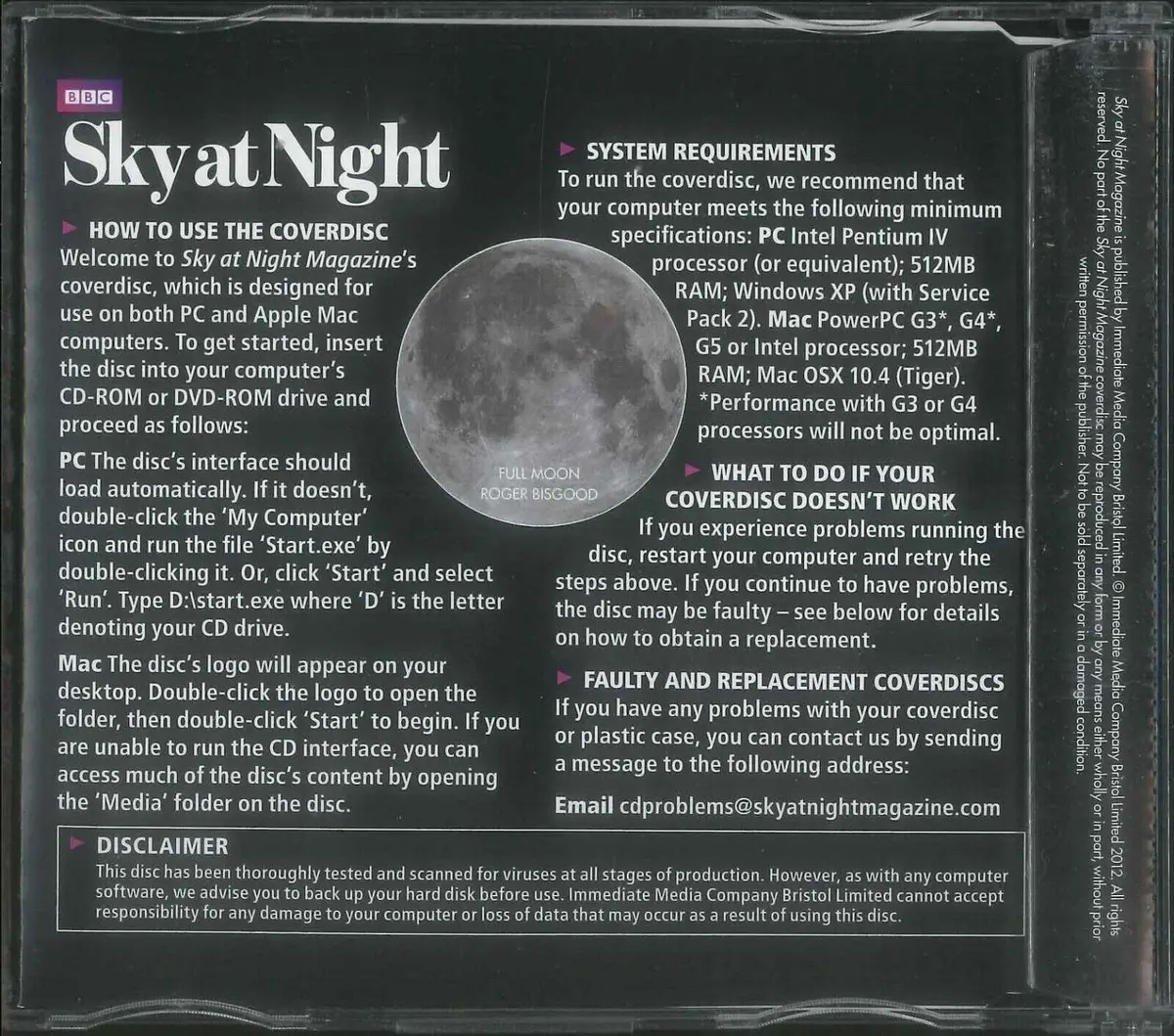 BBC Sky at Night CD-ROM, Apollo 16 Special, #83 April 2012, Windows, Mac - image 2 | Free standard UK delivery included | Discount Quality Products