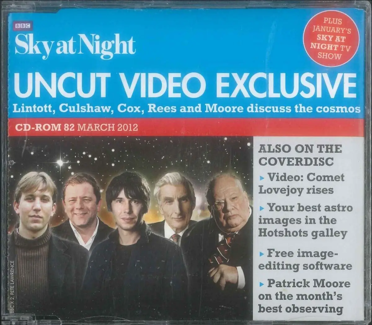 BBC Sky at Night CD-ROM, Uncut Video Exclusive, #82 March 2012, Windows, Mac
