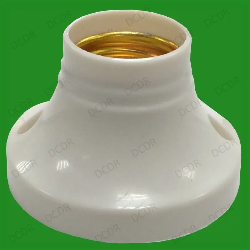 Edison Screw Socket ES E27 Light Bulb Holder Lamp Surface Fixing 63mm Base 6A - image 2 | Free standard UK delivery included | Discount Quality Products