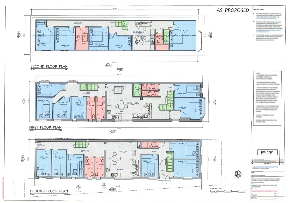 CAD Drafting Services for Architectural Blueprint Drawing Plans, A3 Print & PDF - image 3 | Free standard UK delivery included | Discount Quality Products