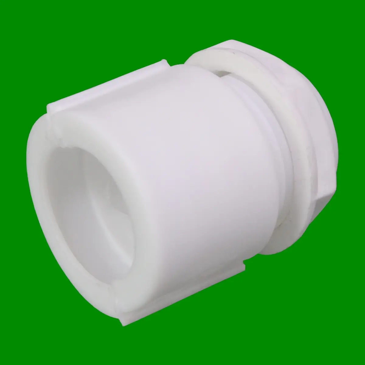 2x White M20 20mm Plastic Cable Stuffing Locknut Threaded Conduit Adaptor - image 4 | Free standard UK delivery included | Discount Quality Products
