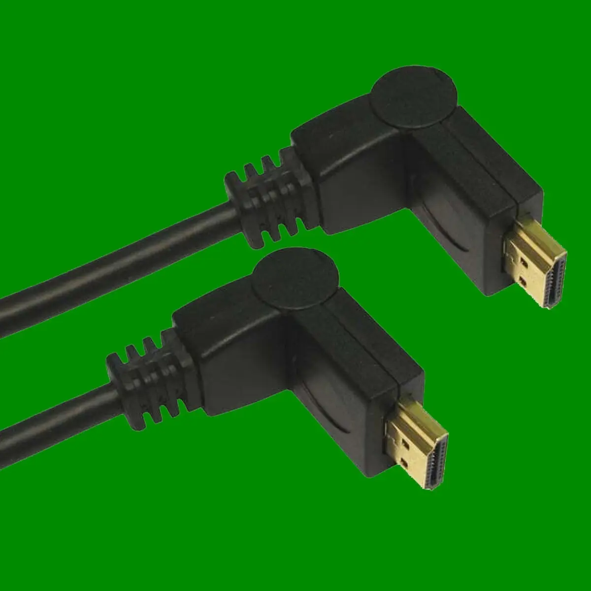 1x Black 3m 180° Swivel Adjustable Angle HDMI Male to Male Cable, TV, Monitor