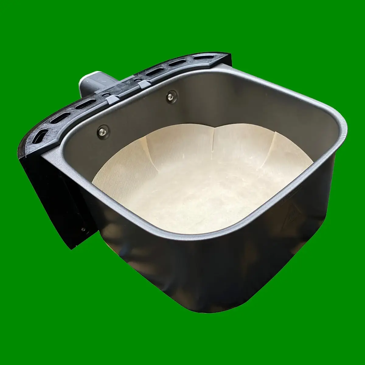 4x Reusable Non-Stick Round Non-Perforated Gold Air Fryer Base Liner, Up to 5L - image 4 | Free standard UK delivery included | Discount Quality Products
