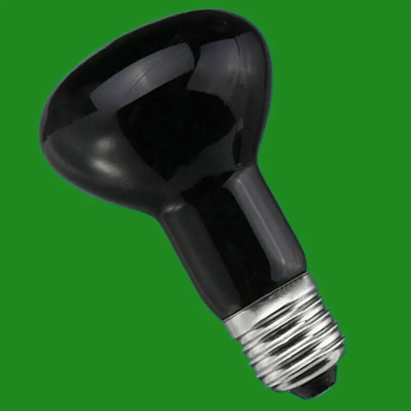1x 100W R80 Dimmable Black Moonlight Heat Spot Light Bulb, ES E27 Reptile Turtle - image 2 | Free standard UK delivery included | Discount Quality Products