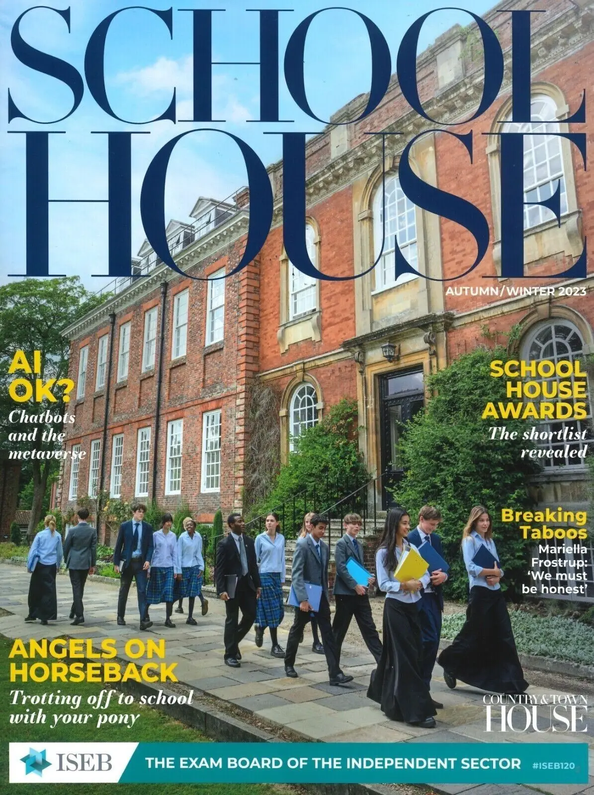 School House Magazine AI Rewriting Education, Awards, Taboos, Autumn/Winter 2023
