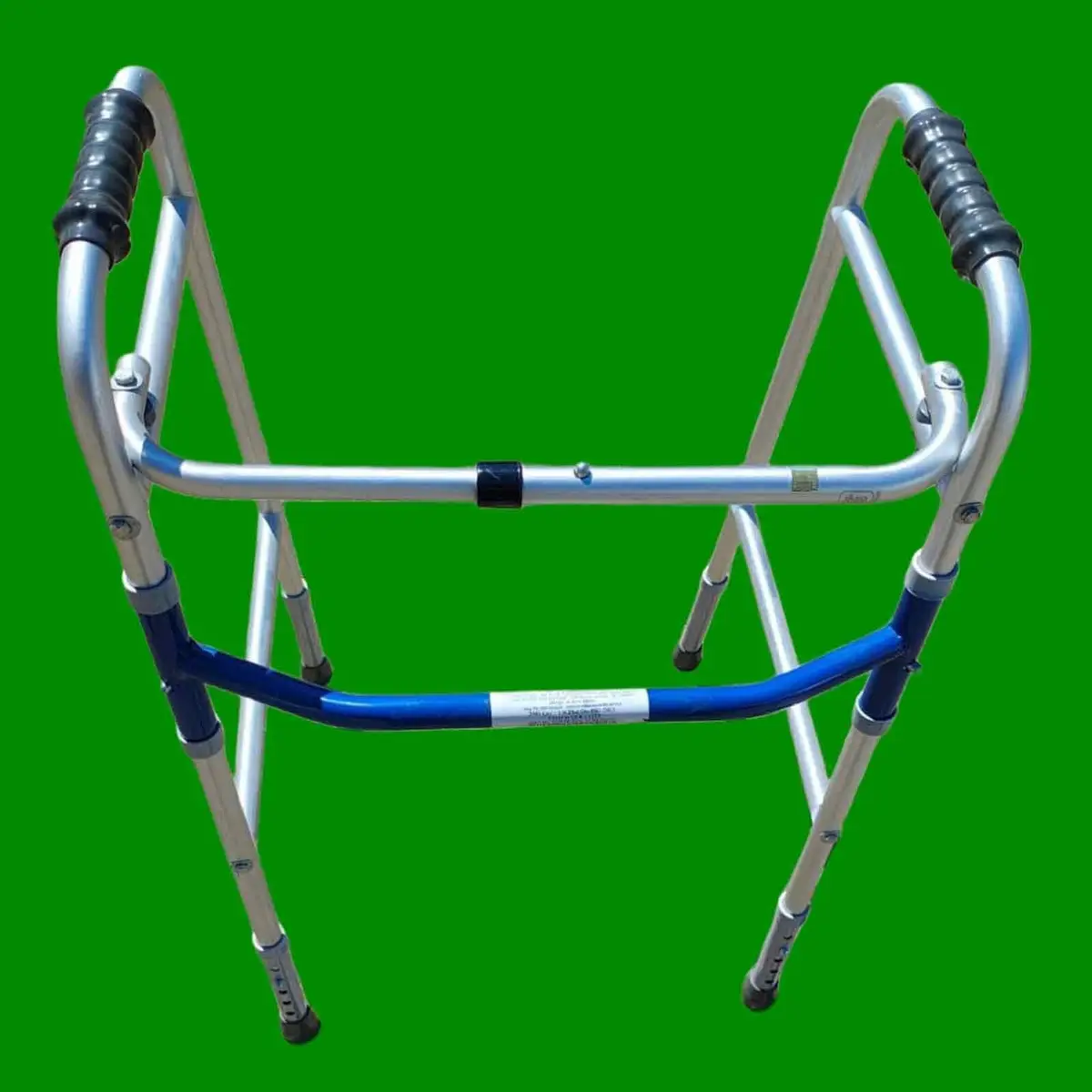 Vissco Foldable Walking Aid (Zimmer) Frame Elderly Disability, Height Adjustable - image 5 | Free standard UK delivery included | Discount Quality Products