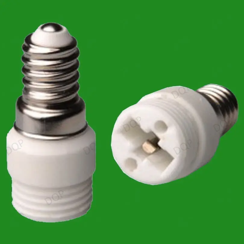 6x Small Edison Screw SES E14 To G9 Light Bulb Adaptor/Converter Holder