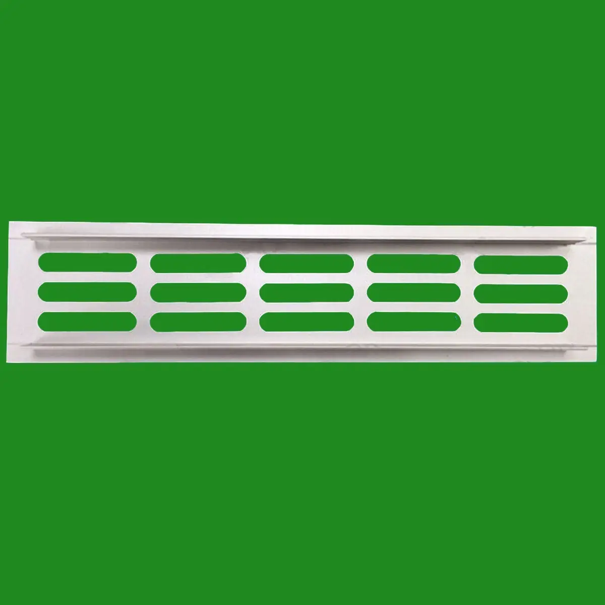 2x Aluminium Silver Rectangular 250mm x 60mm Air Vent Grill, Ventilation Cover - image 3 | Free standard UK delivery included | Discount Quality Products
