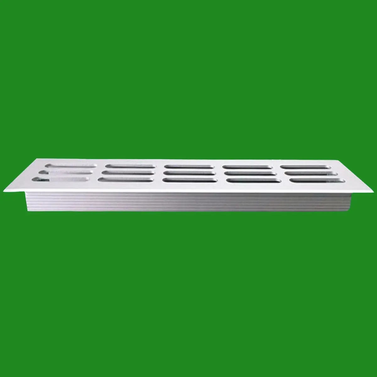 2x Aluminium Silver Rectangular 250mm x 60mm Air Vent Grill, Ventilation Cover - image 4 | Free standard UK delivery included | Discount Quality Products