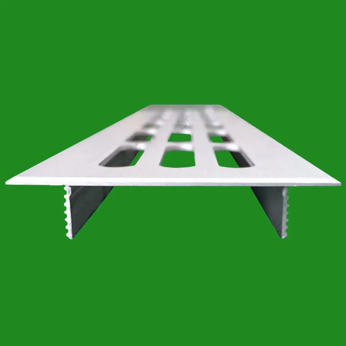 2x Aluminium Silver Rectangular 250mm x 60mm Air Vent Grill, Ventilation Cover - image 5 | Free standard UK delivery included | Discount Quality Products