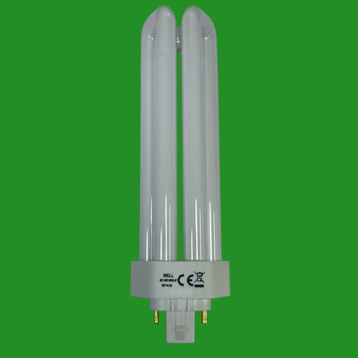 1x 42W BELL Low Energy GX24Q-4 4 pin 4000K Lamp Cool White 840 Light Bulb PLL - image 2 | Free standard UK delivery included | Discount Quality Products