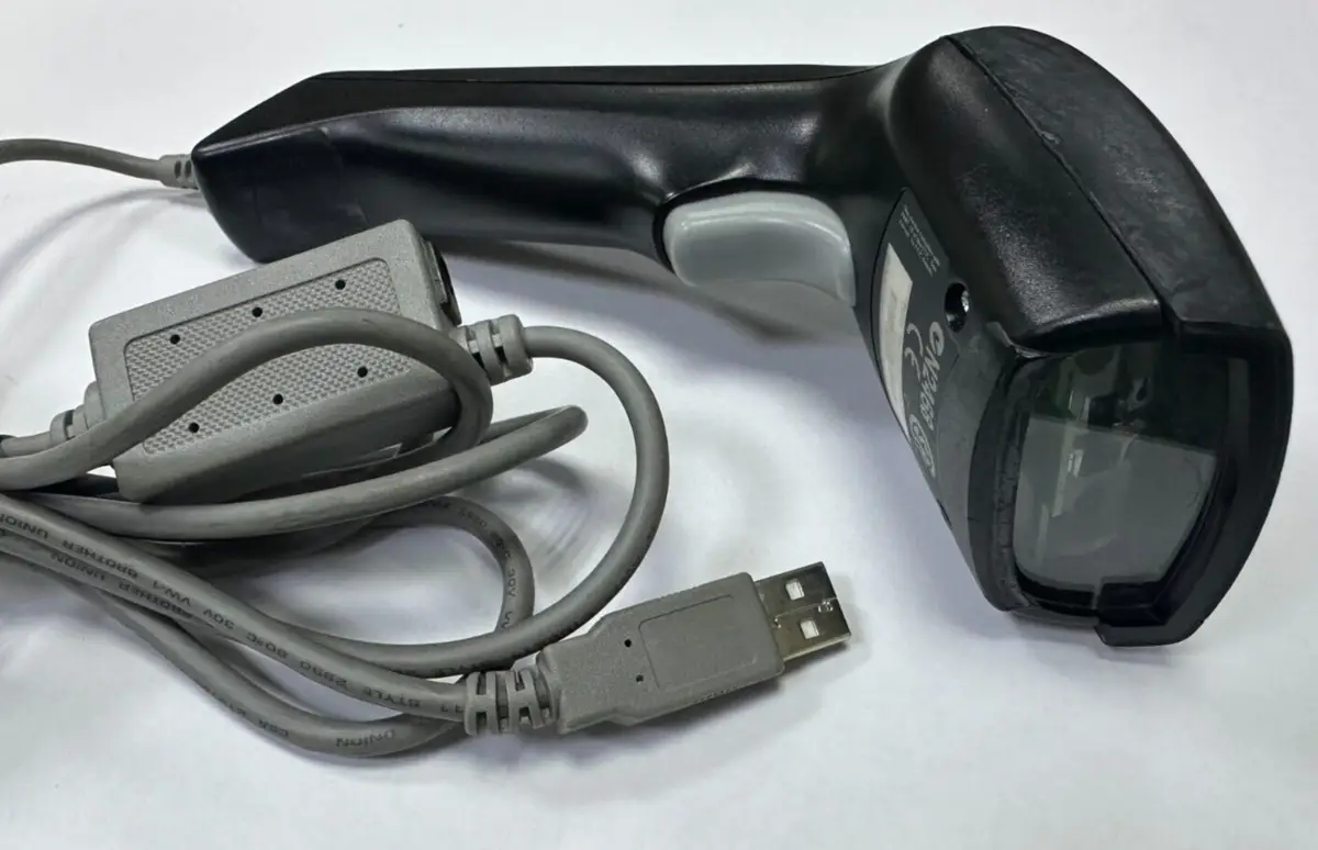 Datalogic Heron D130 Linear Image USB Handheld Black POS USB Barcode Scanner