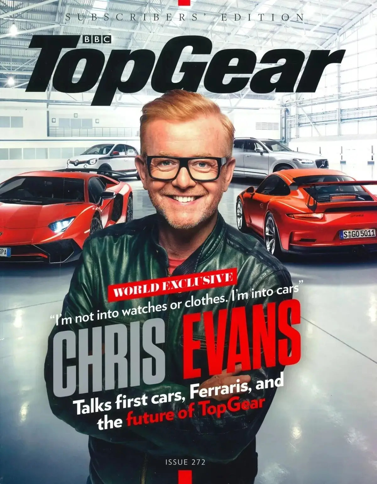 BBC Top Gear Magazine Issue #272, Lambo Aventador, Ferrari 488, Lotus, Aug 2015