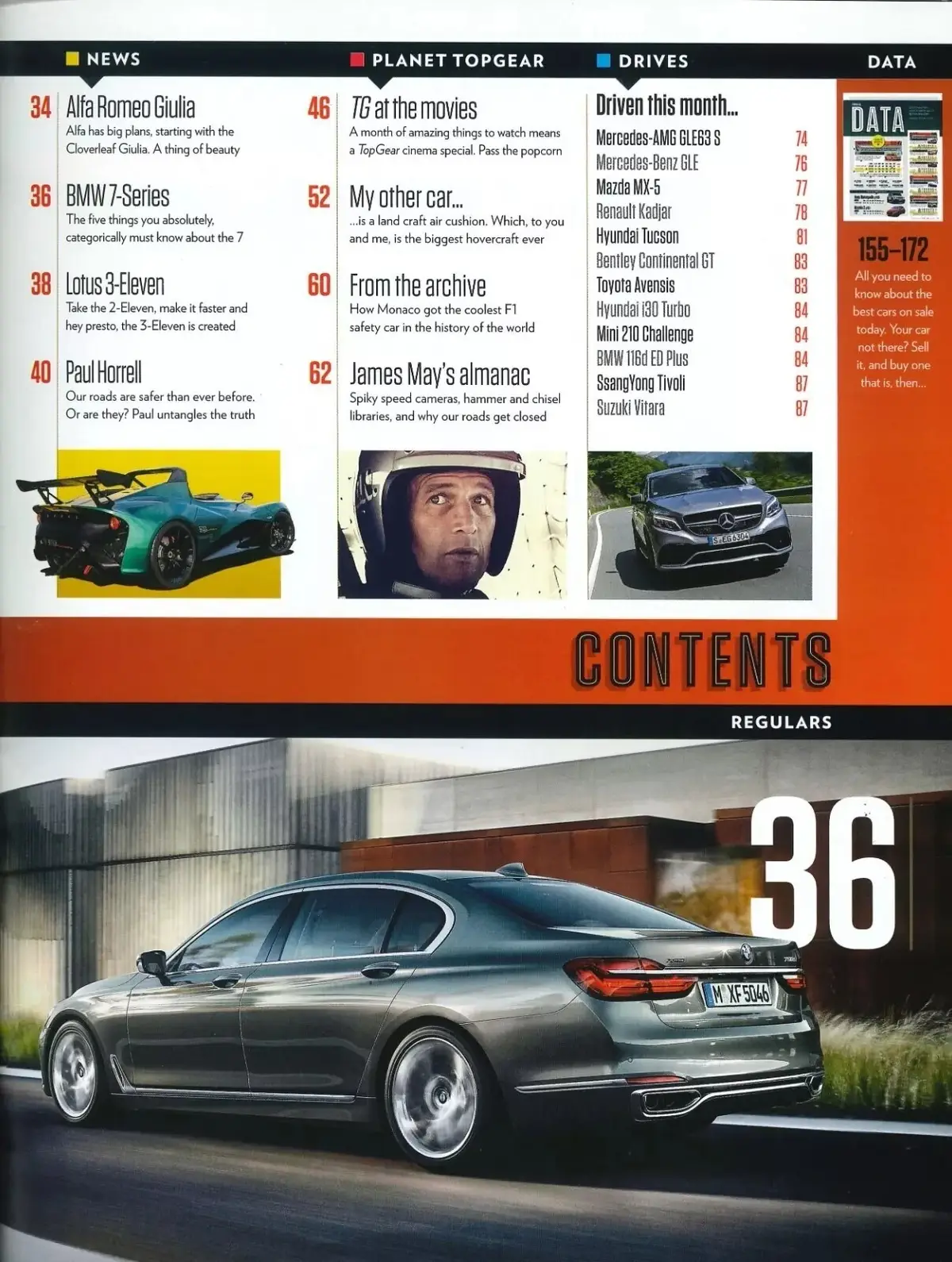 BBC Top Gear Magazine #272, Lambo Aventador, Ferrari 488, Aug 2015 (Slight Wear) - image 4 | Free standard UK delivery included | Discount Quality Products