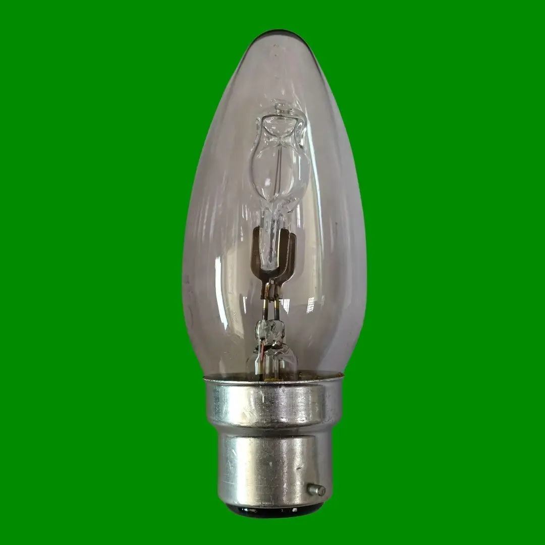 1x 28W (=37W) ASDA Dimmable Halogen Clear Candle Light Bulbs BC B22 Bayonet Lamp - image 3 | Free standard UK delivery included | Discount Quality Products