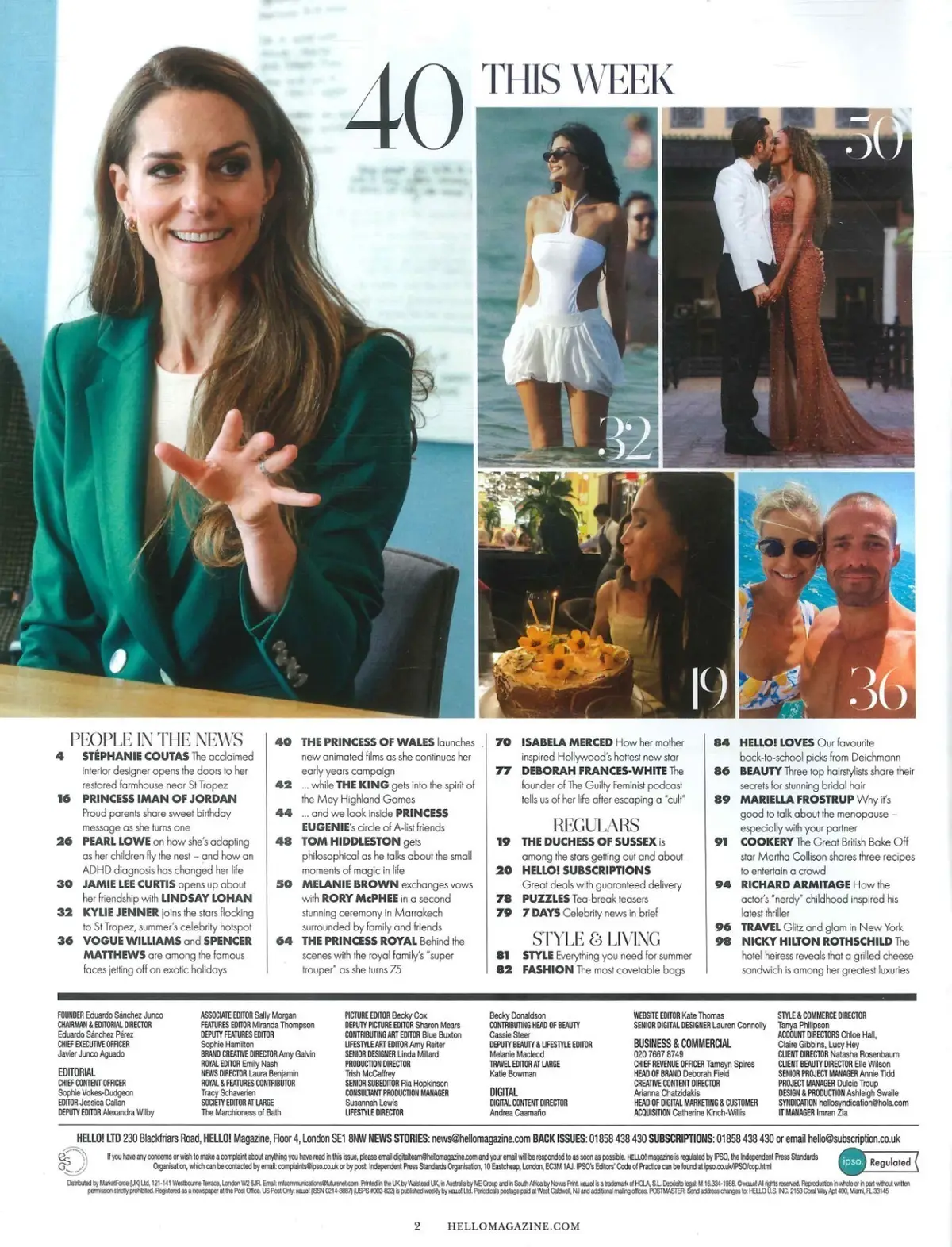 HELLO! Magazine: Princess Anne's 75th Birthday, Mel B, Kylie Jenner, 18.8.25 - image 2 | Free standard UK delivery included | Discount Quality Products
