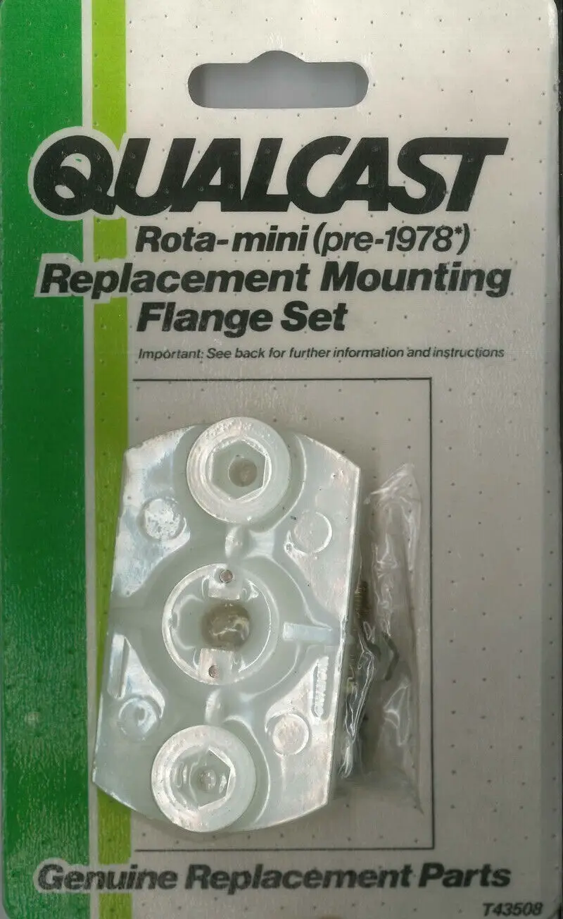 Qualcast Rota-mini Replacement Mounting Flange Set Lawn Mower T43508