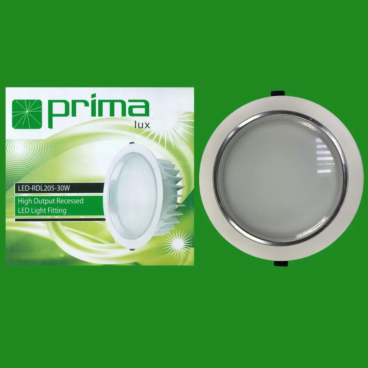 30W Recessed Round LED Ceiling Spot Downlight Lamp Light Fitting 6500K 2800lm