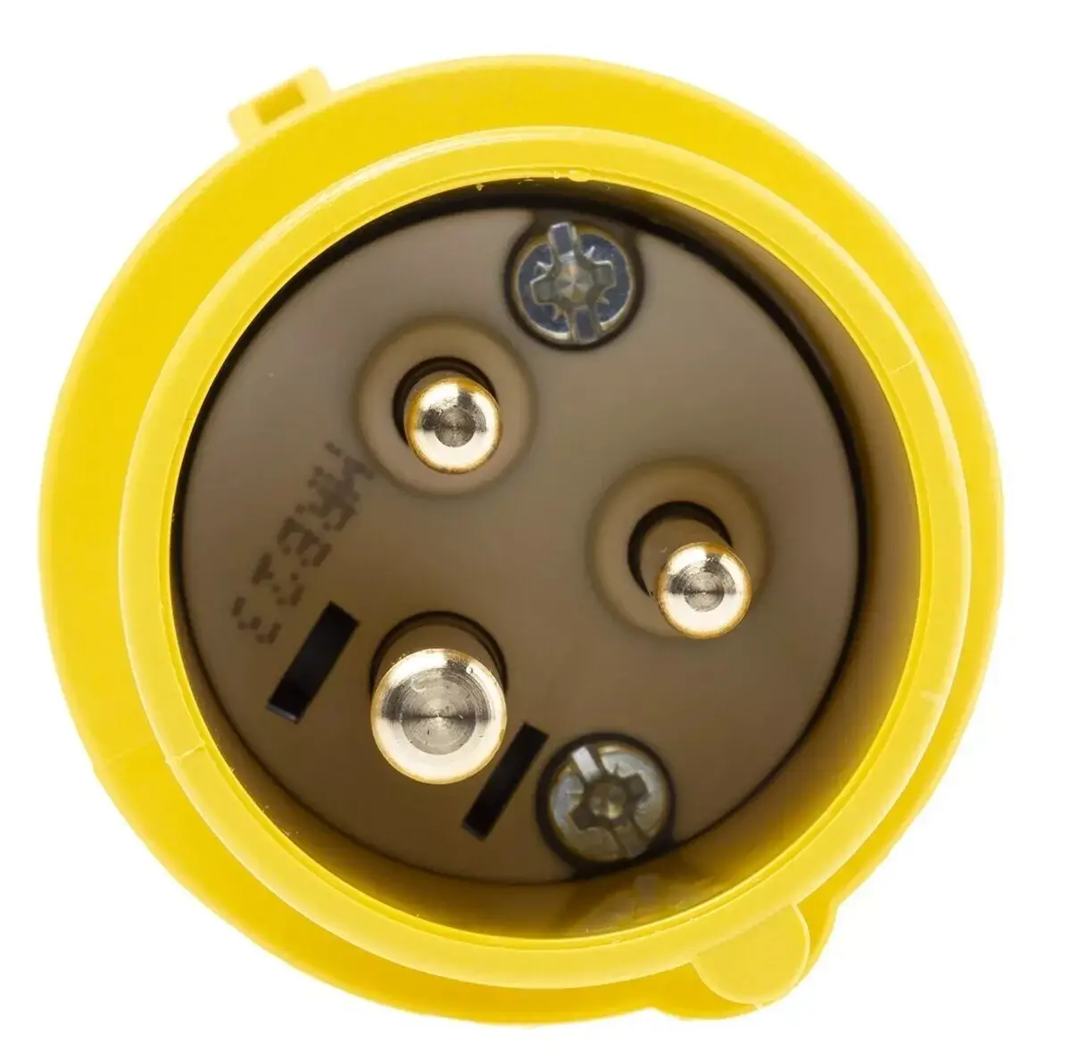 16A 110V MENNEKES AM-TOP IP44 Yellow Cable Mount 3P 2P+E Industrial Power Plug - image 4 | Free standard UK delivery included | Discount Quality Products
