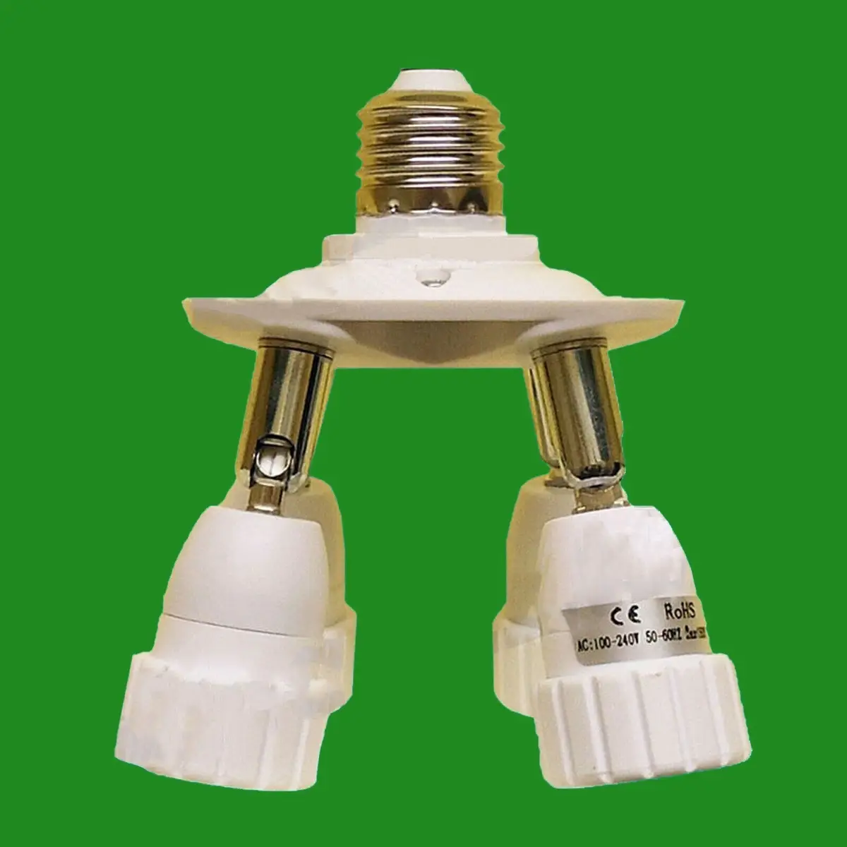 E27 to 4x GU10 From 1 Light Bulb Socket Converter Splitter Adaptor Lamp Base - image 2 | Free standard UK delivery included | Discount Quality Products