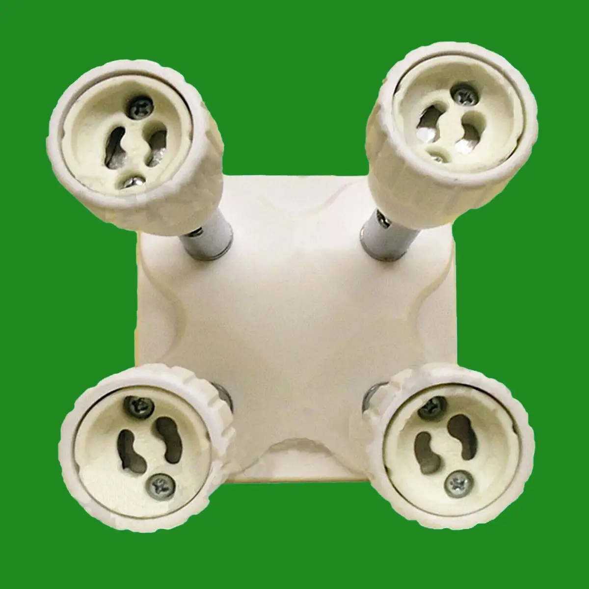 E27 to 4x GU10 From 1 Light Bulb Socket Converter Splitter Adaptor Lamp Base - image 4 | Free standard UK delivery included | Discount Quality Products