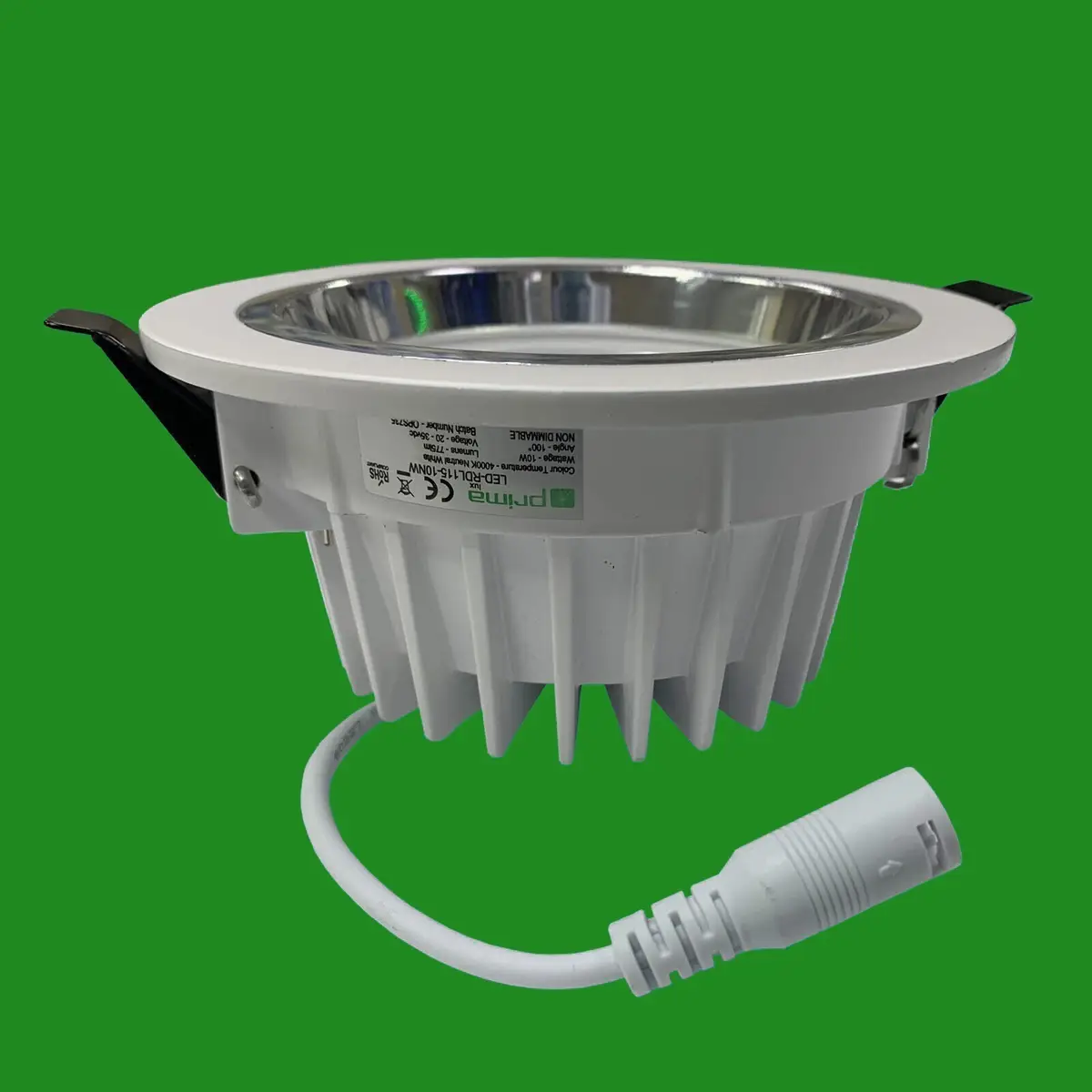 1x 10W Recessed Round LED Ceiling Spot Downlight Lamp Light Fitting 6500K 800lm - image 4 | Free standard UK delivery included | Discount Quality Products