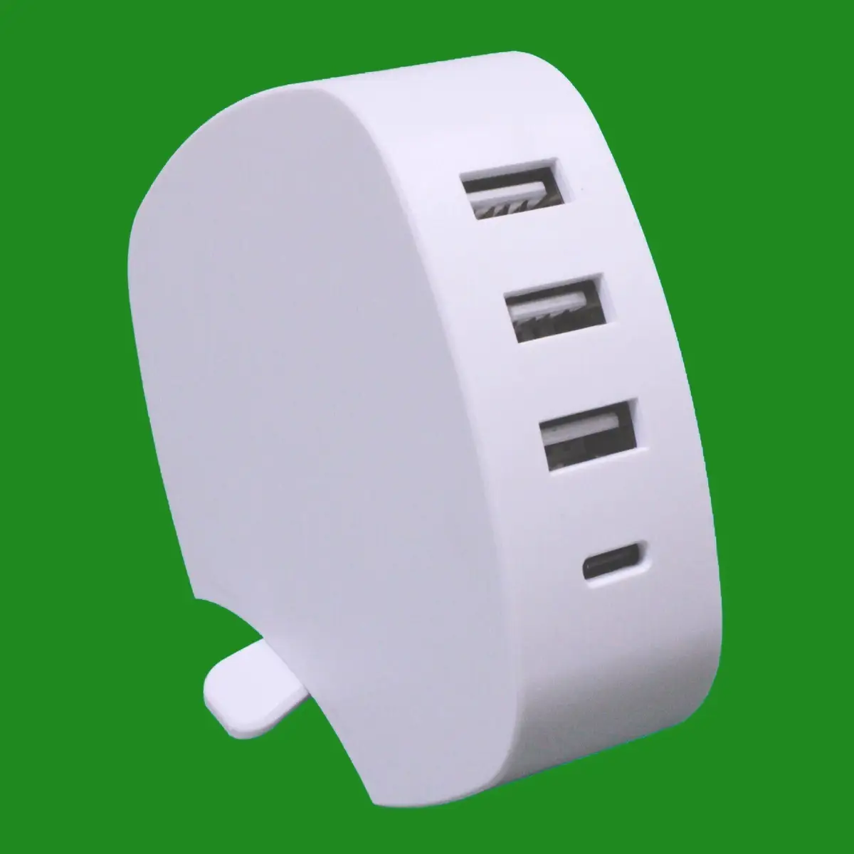 4 Port USB Desktop Mains Charging Hub (3x Type-A, 1x Type-C) Charge Mobile Phone - image 2 | Free standard UK delivery included | Discount Quality Products
