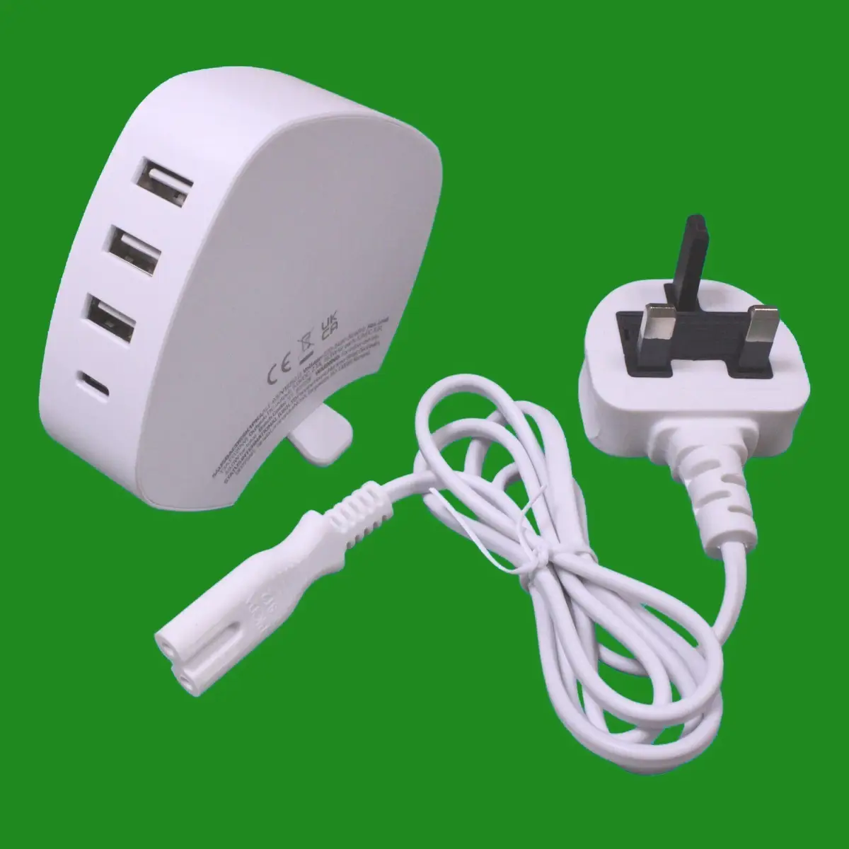 4 Port USB Desktop Mains Charging Hub (3x Type-A, 1x Type-C) Charge Mobile Phone - image 5 | Free standard UK delivery included | Discount Quality Products