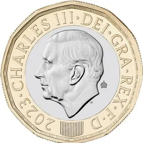 2023 UK King Charles III, Bees, £1 Circulated One Pound Coin, Rare Collectable - image 2 | Free standard UK delivery included | Discount Quality Products
