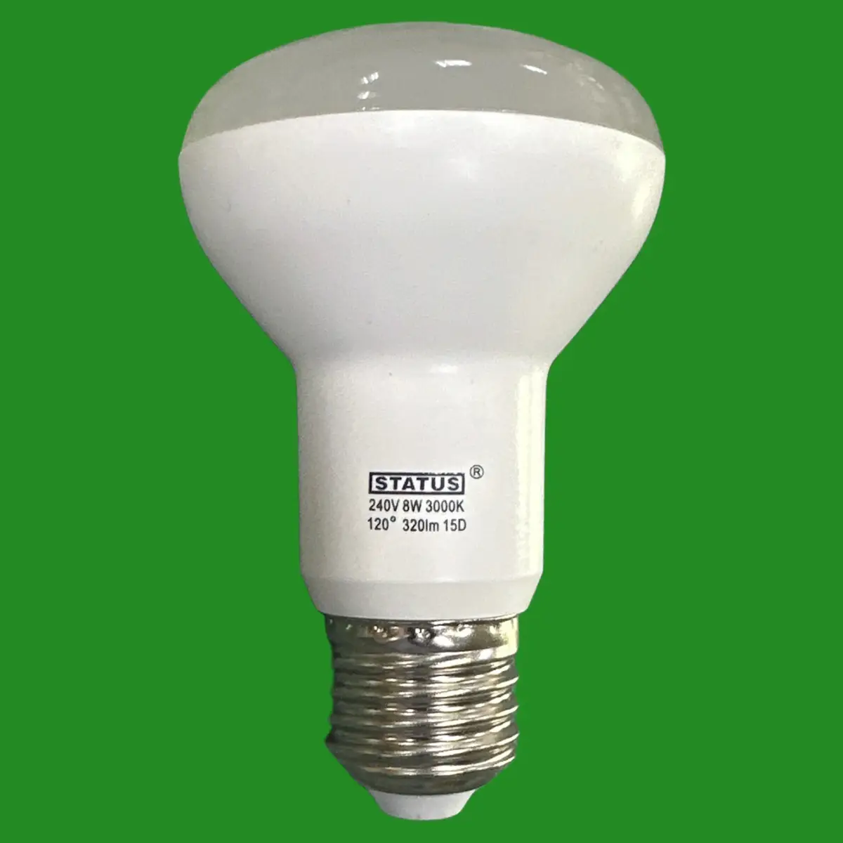 2x 8W (=60W) R63 LED Pearl Reflector Spot Light Bulb, Edison Screw ES E27 Lamp - image 2 | Free standard UK delivery included | Discount Quality Products