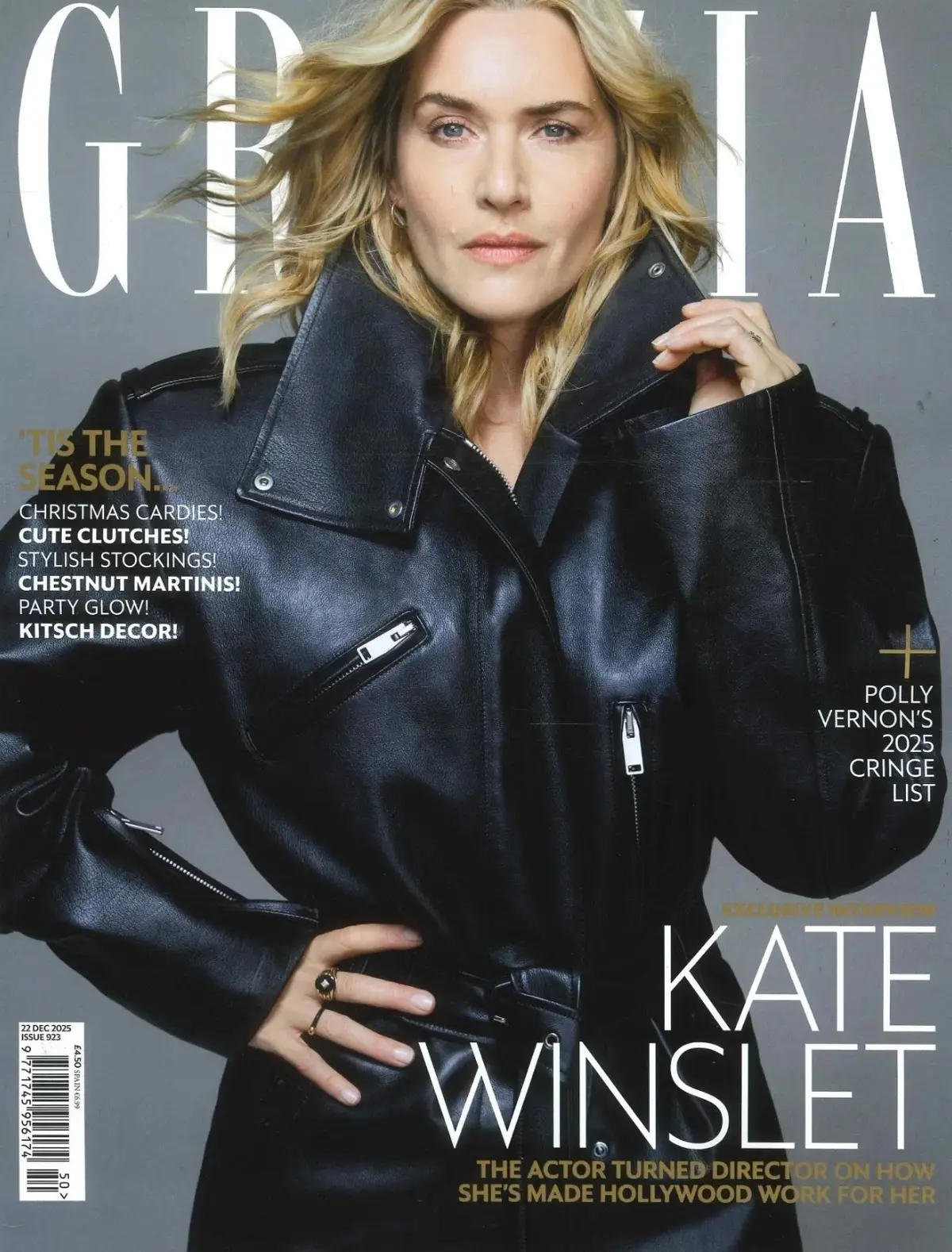 Grazia Magazine: Kate Winslet, Kylie Minogue, Meghan Markle, Fashion, 22.12.25