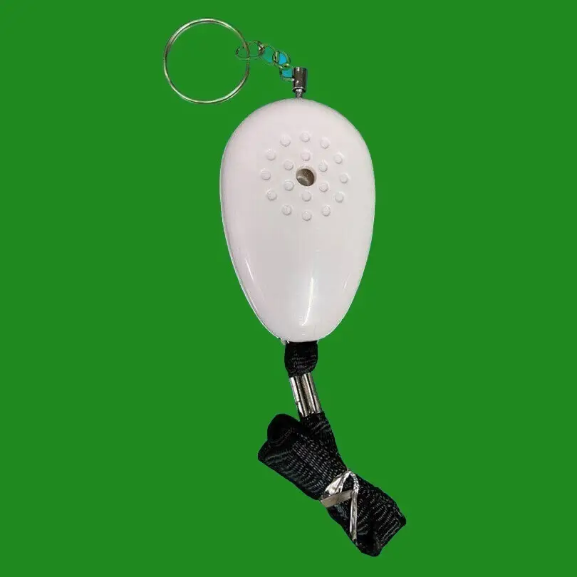 1x Personal Safety Rape Alarm Trigger Loud 100db Small Compact Keyring Holder