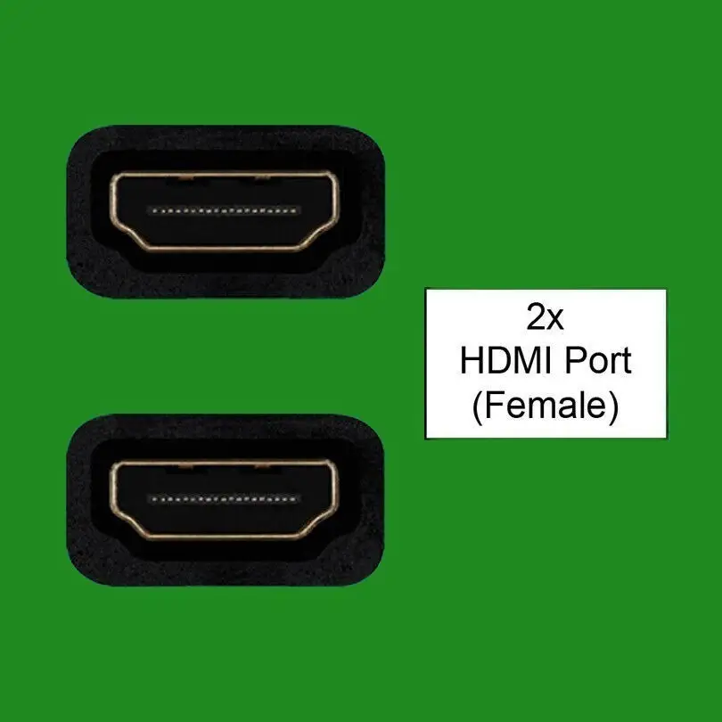 1x HDMI 1080p Extension Connector Female to Female Coupler Adaptor TV ULTRA HD - image 4 | Free standard UK delivery included | Discount Quality Products