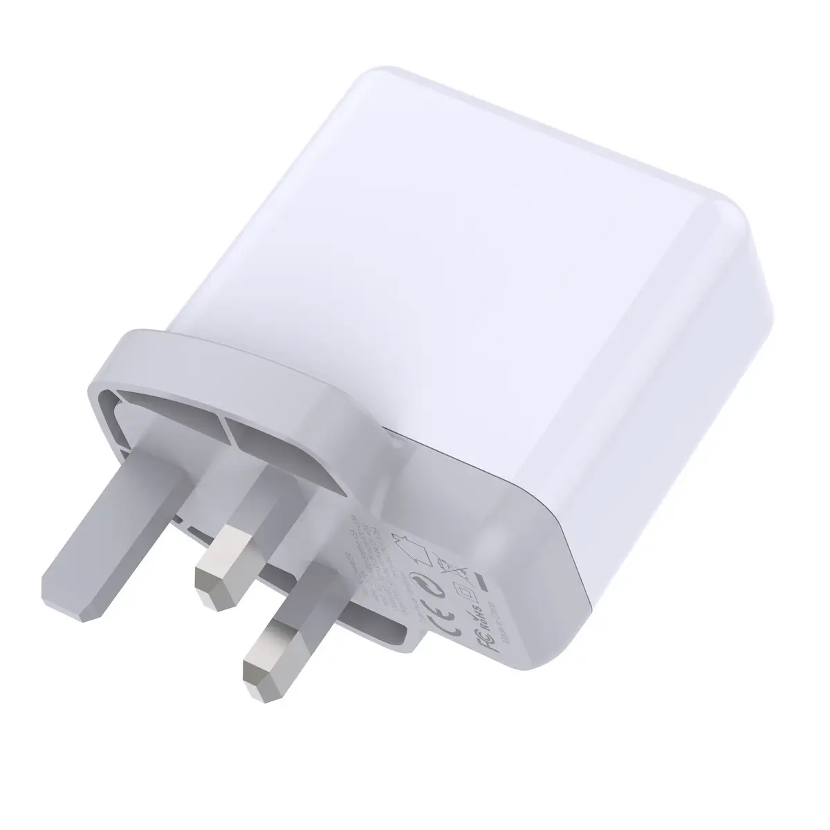 USB Type-C & USB Type-A Fast 65W UK Mains Charger, Qualcomm Quick Charge 3.0 - image 6 | Free standard UK delivery included | Discount Quality Products