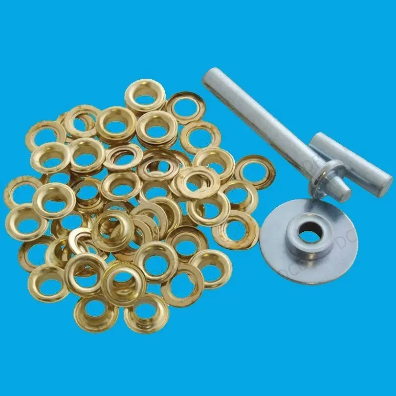 2x 63pc Tarpaulin Repair Kit Punch Tool Eyelets Grommets Groundsheet Tarp Awning