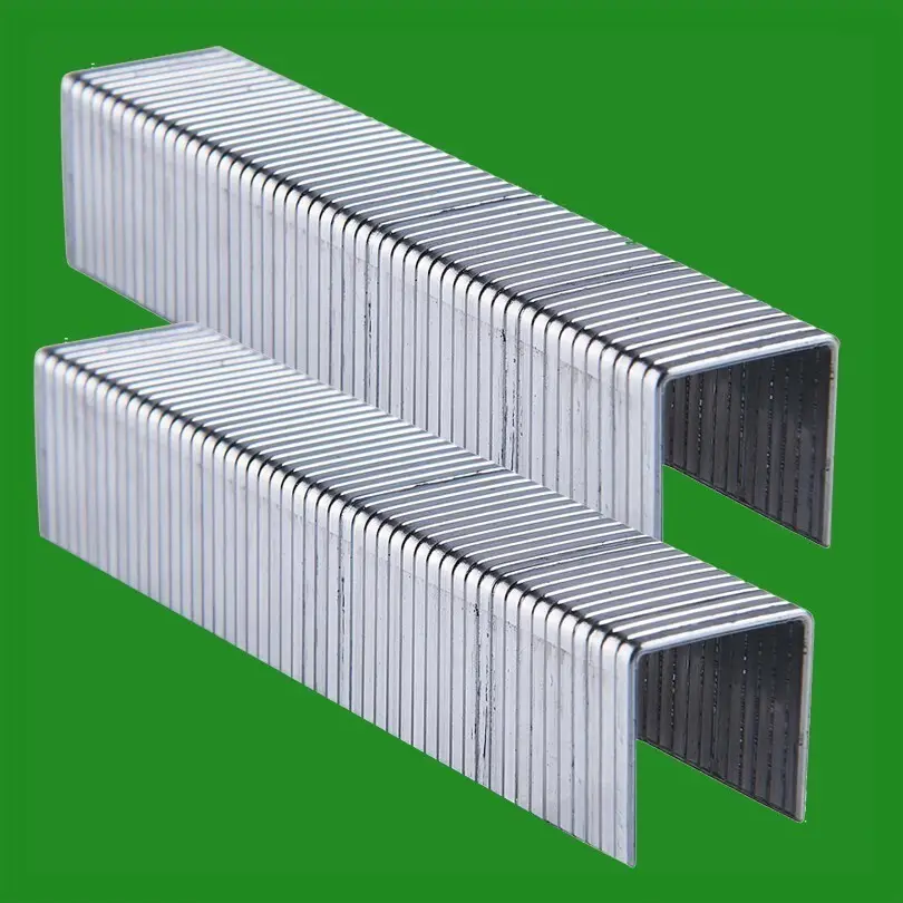 1000x B3752 Staples 11.35 x 12mm Heavy Duty Flat Wire Galvanized Steel Staples