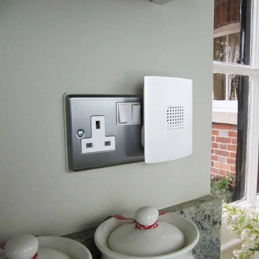 Wireless Plug In Door Bell Chime Cable Free 120 Metre Range 85db 8 Chimes Wilko - image 3 | Free standard UK delivery included | Discount Quality Products