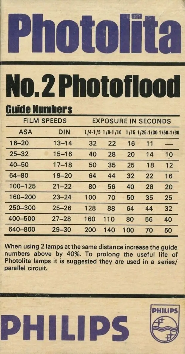 500W Philips No.2 Photoflood Vintage B22 Light Bulb Studio Photography Lighting - image 3 | Free standard UK delivery included | Discount Quality Products