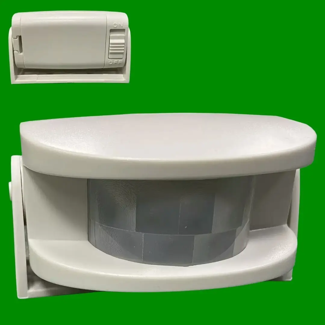 Smart PIR Motion Sensor For Status Door Chimes Only, Battery Operated, Wireless