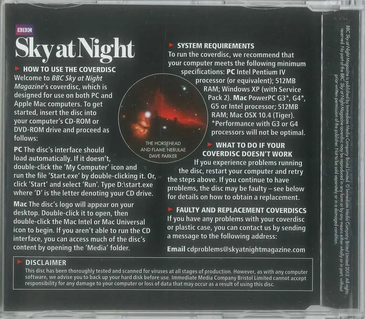 BBC Sky at Night CD-ROM, Classic Episode 1991, #102 November 2013, Windows, Mac - image 2 | Free standard UK delivery included | Discount Quality Products