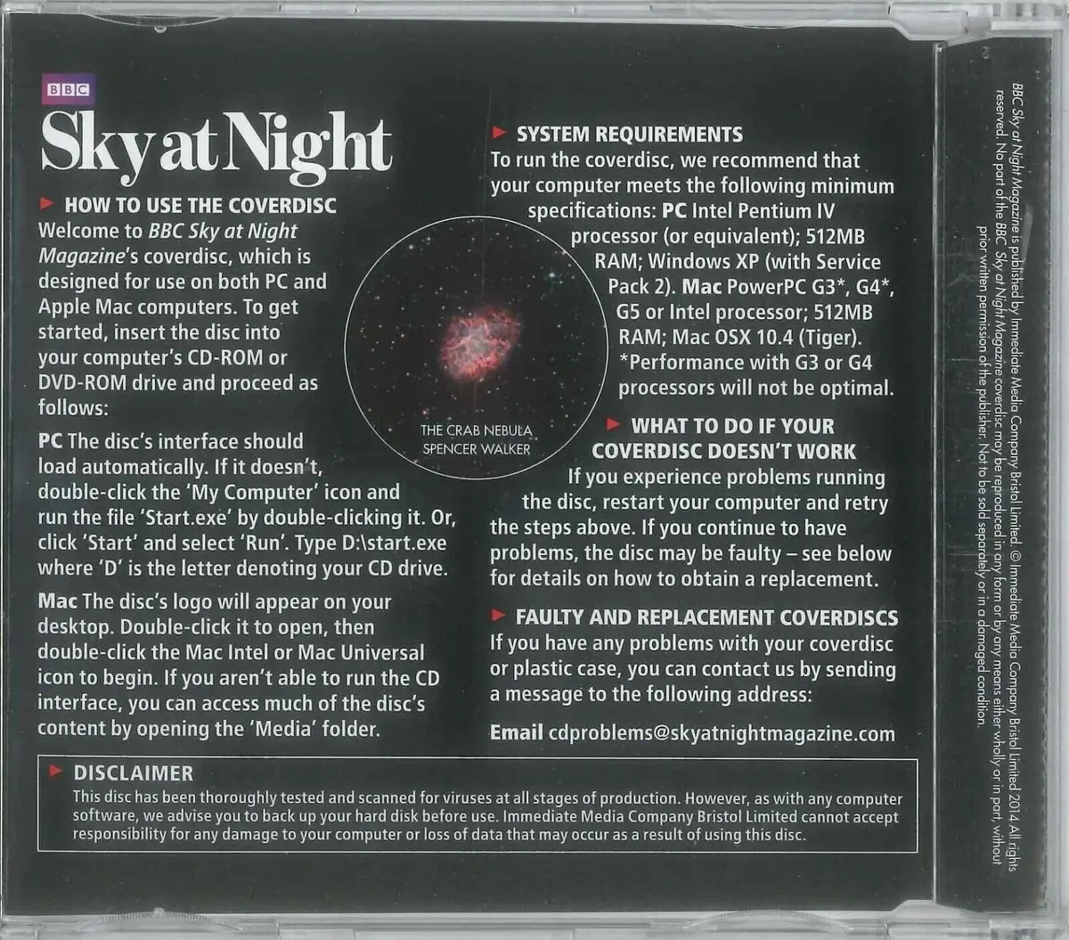 BBC Sky at Night CD-ROM, Future of Spaceflight, #105 February 2014, Windows, Mac - image 2 | Free standard UK delivery included | Discount Quality Products